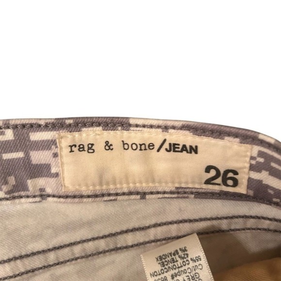 Rag Bone Jean Women's Size 26 Digital Camouflage Skinny Jeans Pants - Picture 5 of 11
